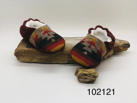 Wool booties