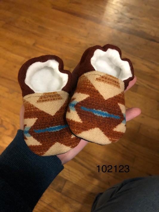 Wool booties